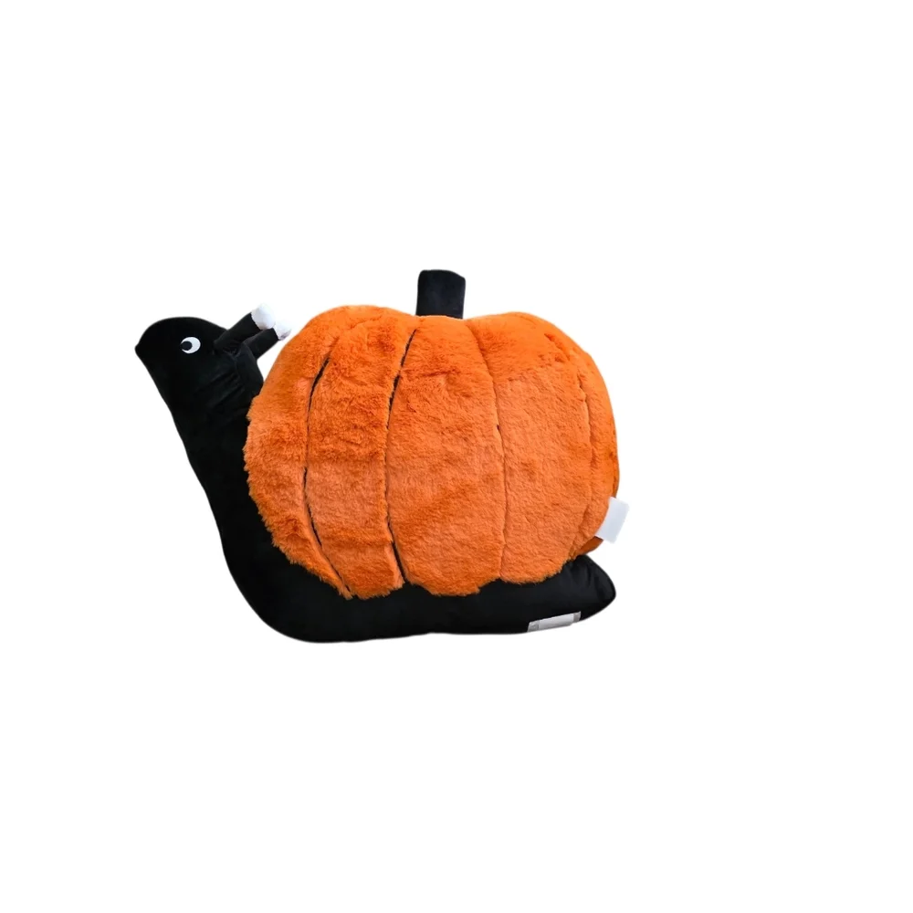 Pumpkin Plush Snail Pillow Viral 2025 - Picture 2 of 3